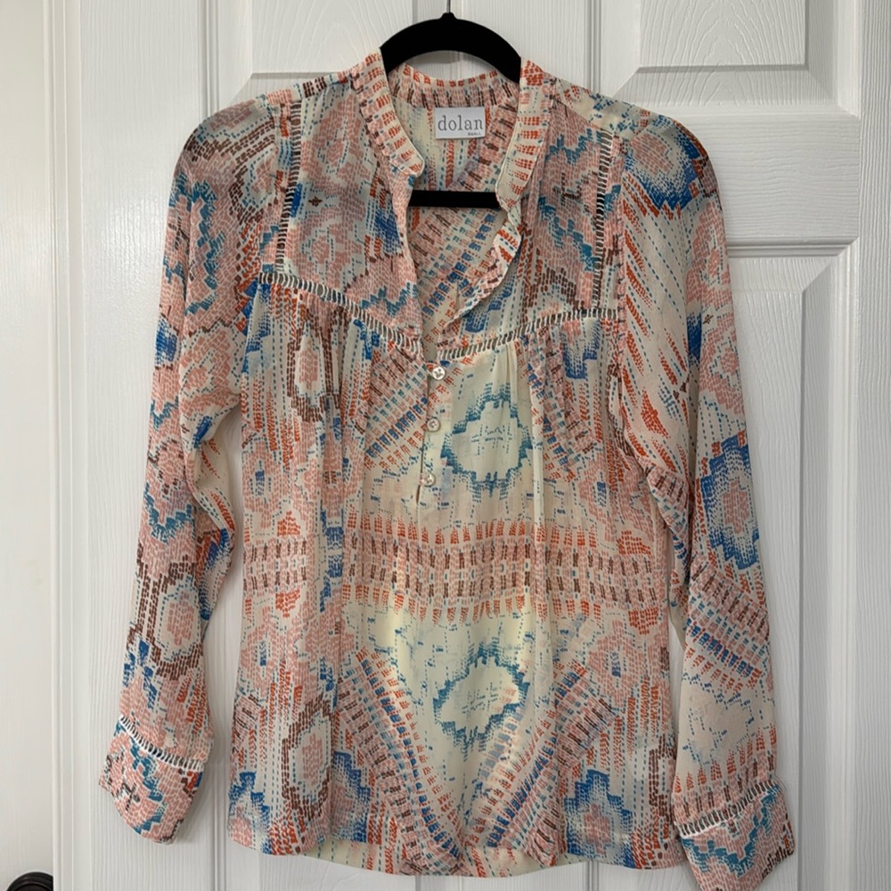Women’s Dolan Blouse (Anthropologie) (Size S)